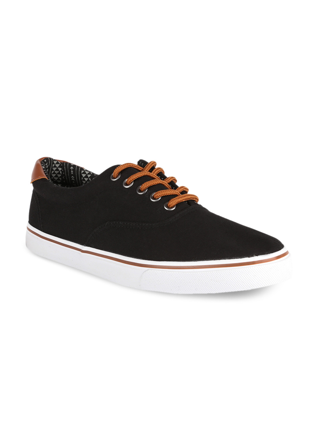 Buy People Men Black Solid Sneakers Casual Shoes for Men 6630444 Myntra