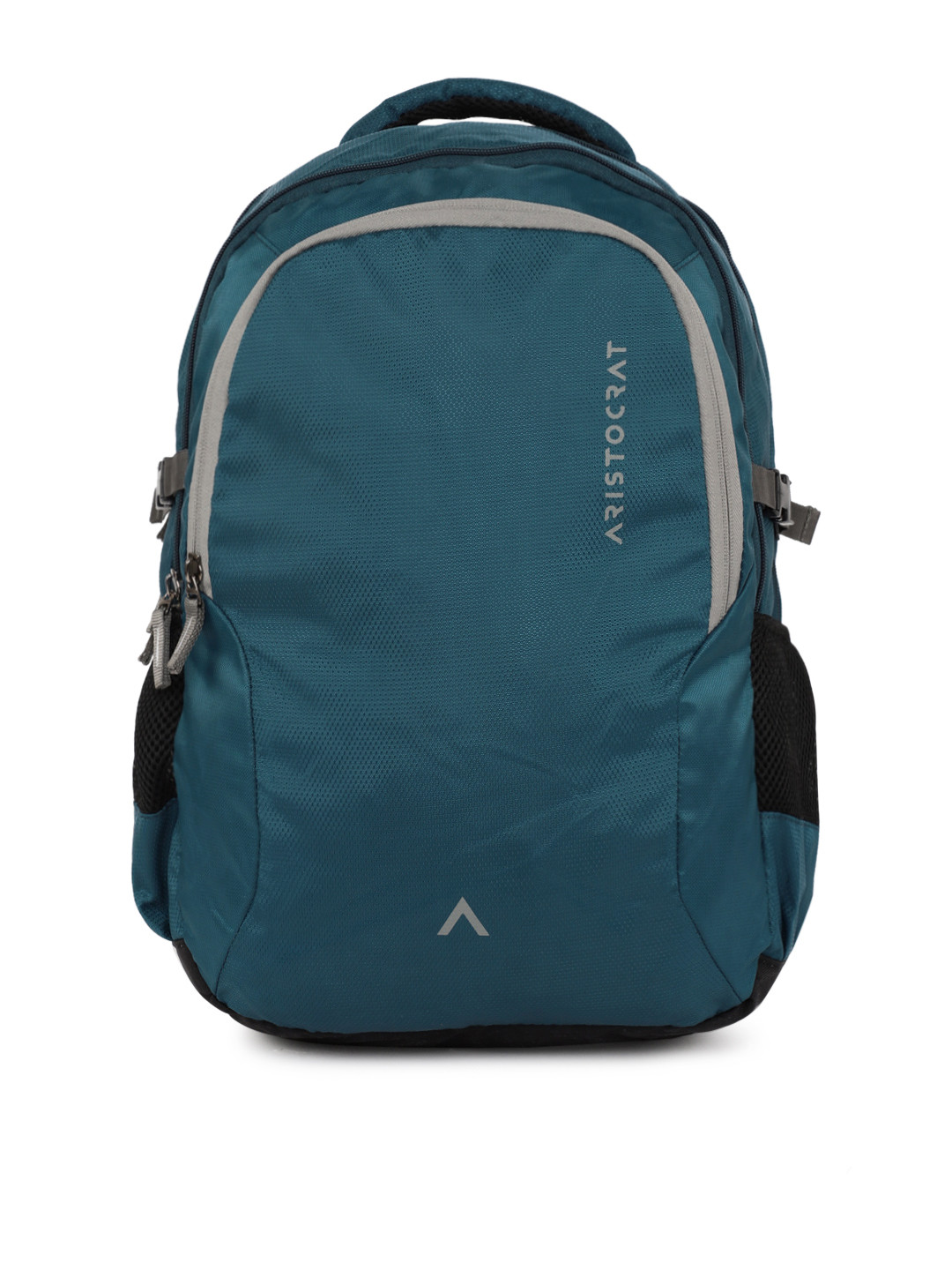 Buy Aristocrat Unisex Blue Grid 2 Solid Laptop Backpack Backpacks for