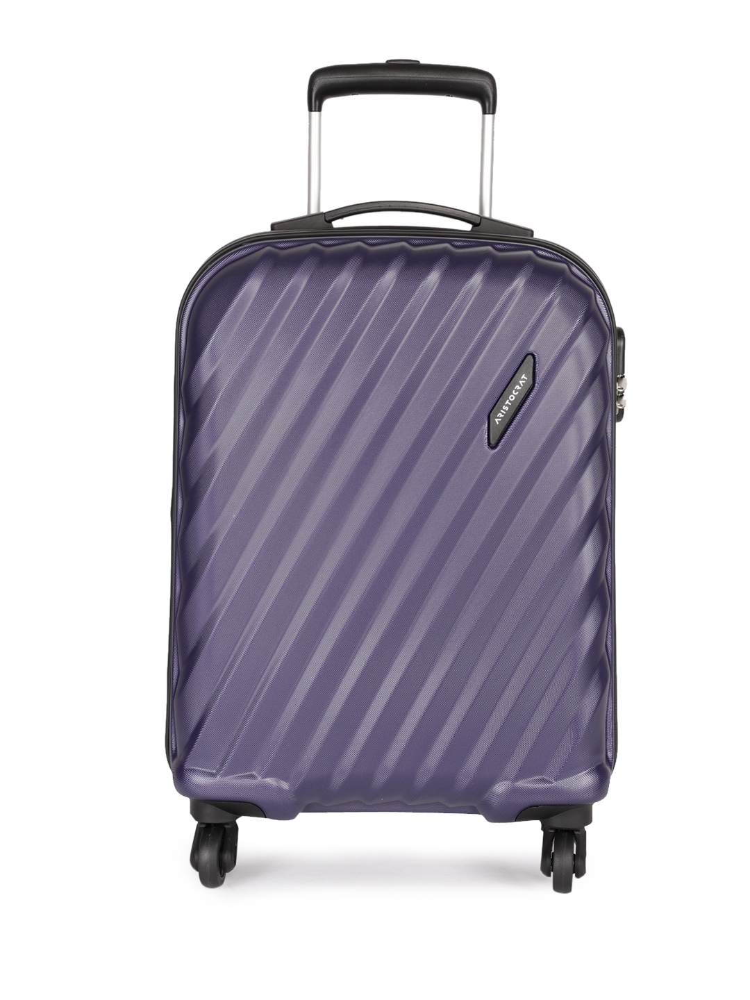 Buy Aristocrat Unisex Purple TARGET 55 MDP Cabin Suitcase - Trolley Bag ...