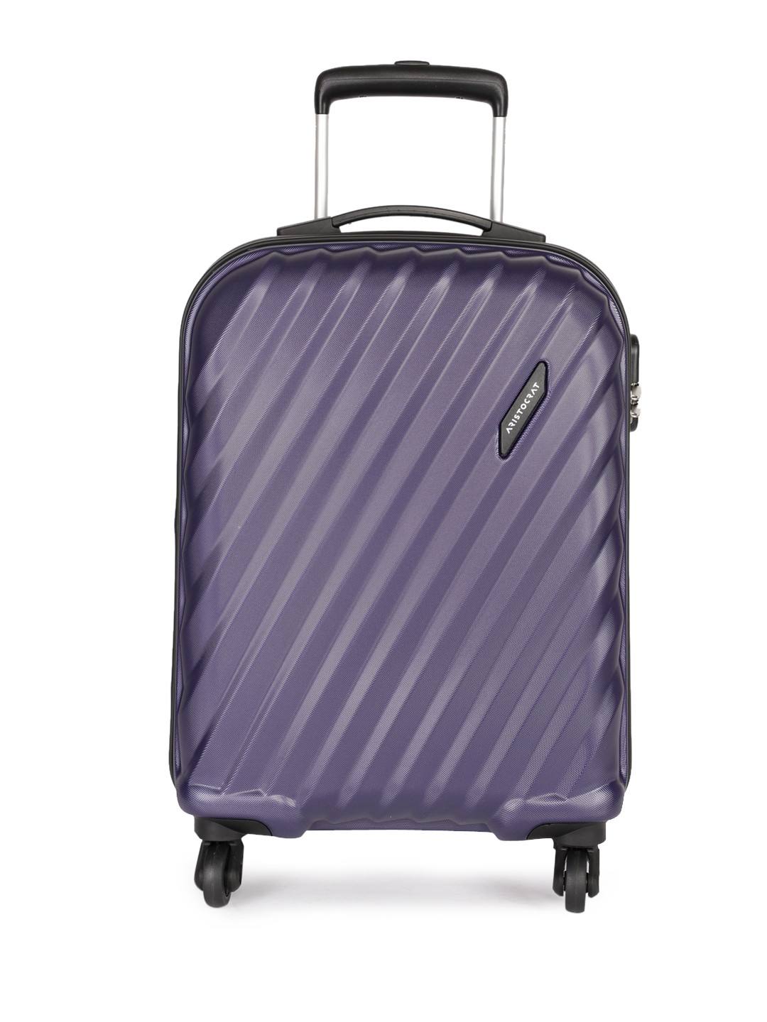 Buy Aristocrat Unisex Purple TARGET 55 MDP Cabin Suitcase Trolley Bag