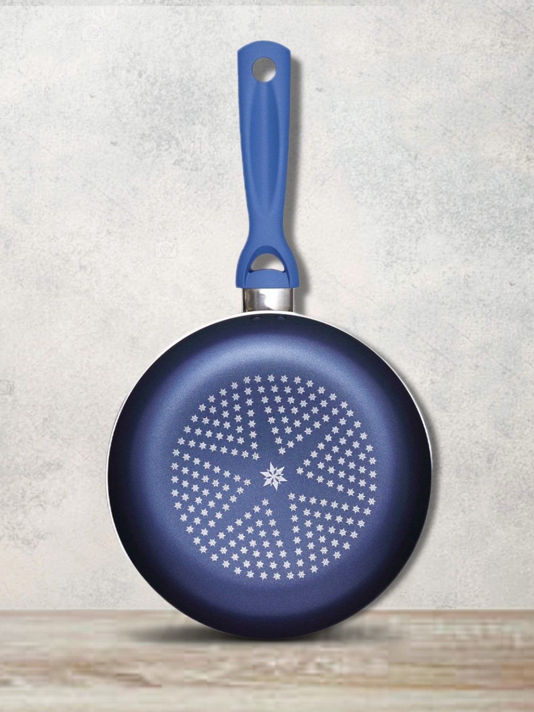 blue induction pan set