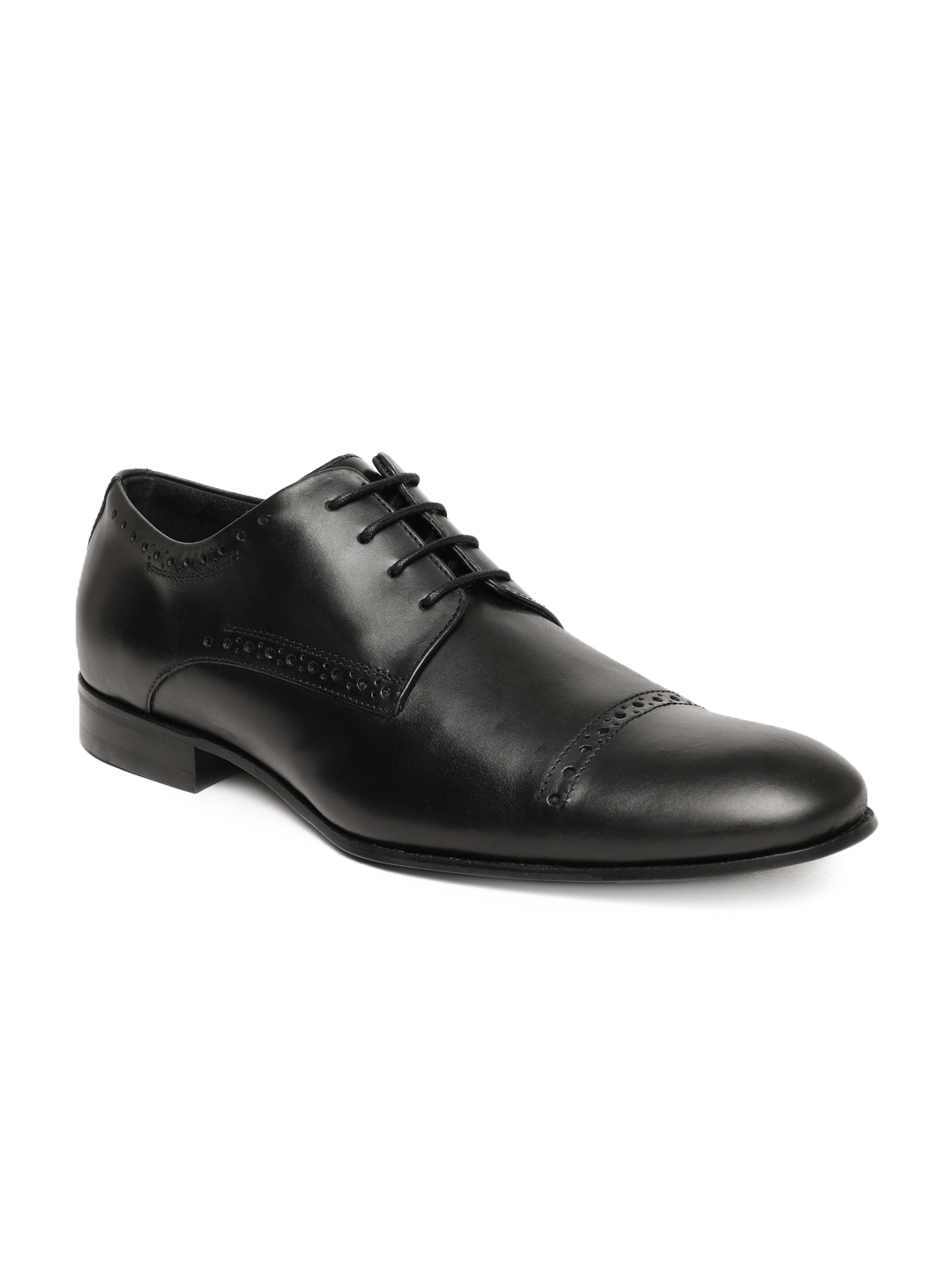 myntra leather shoes for mens