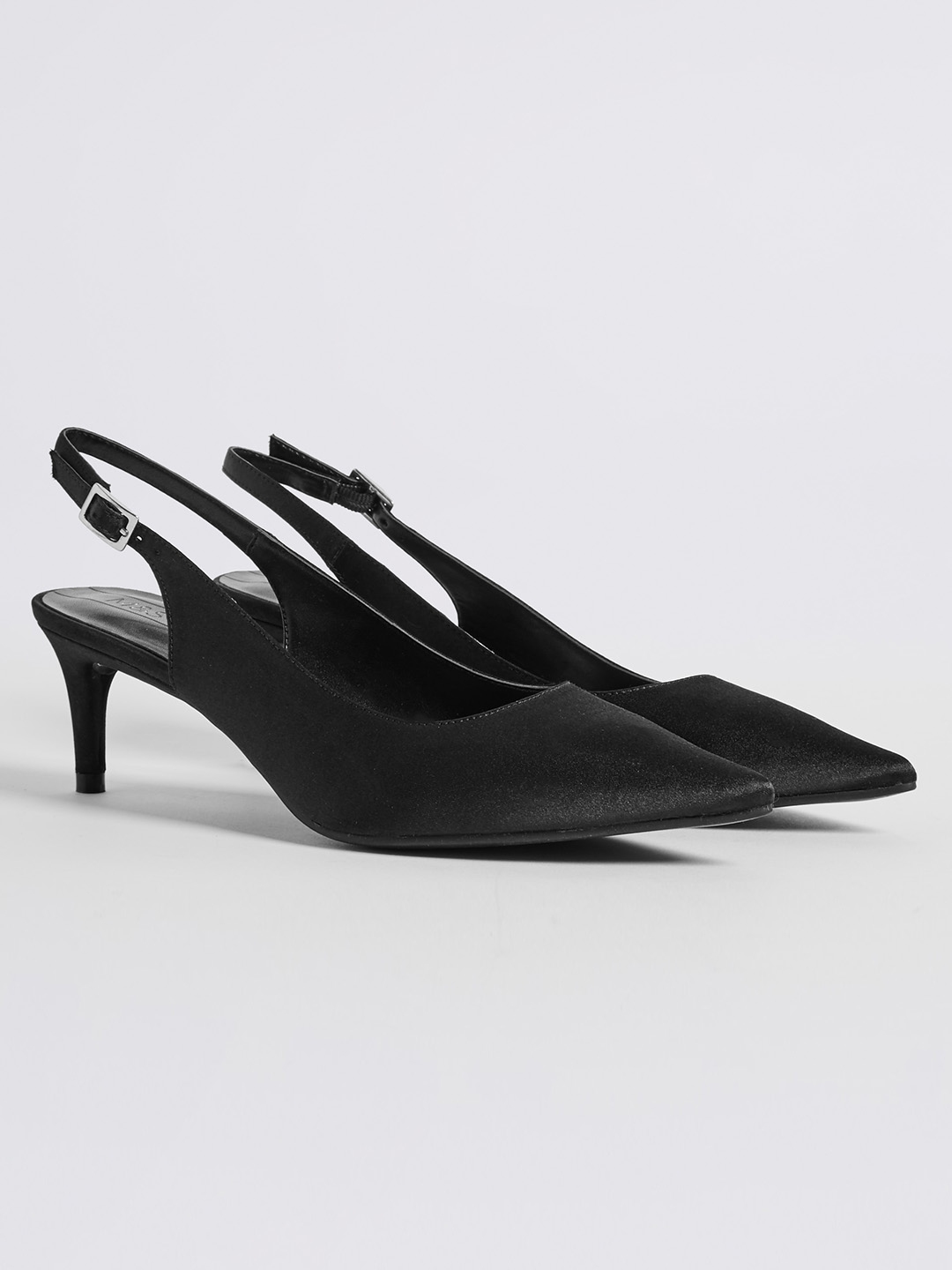 marks and spencer silver pumps