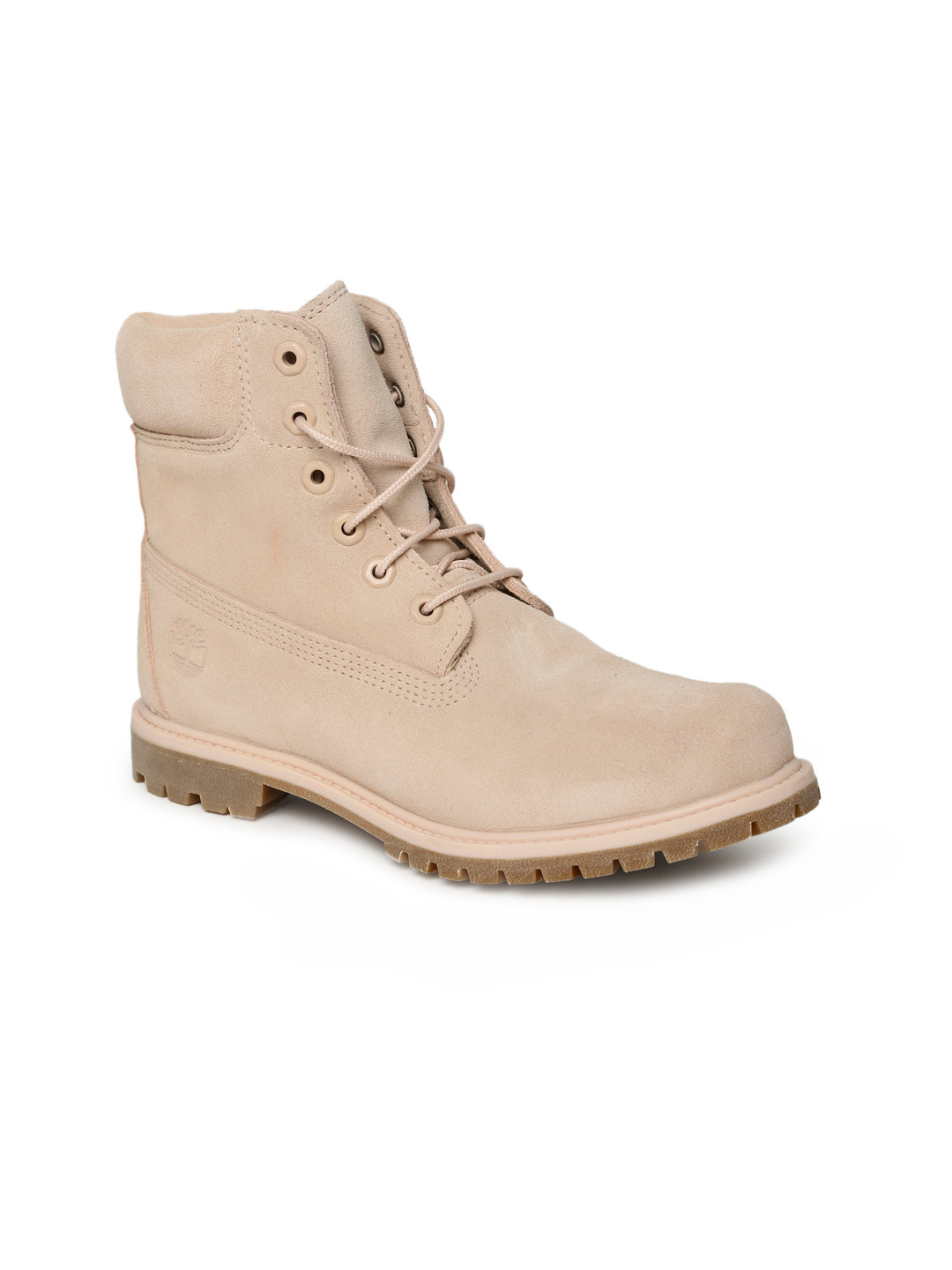 Buy Timberland Women Pink PREMIUM High Top Suede Boots