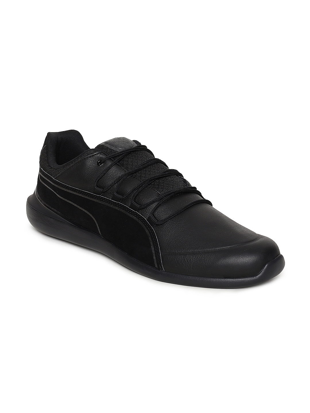 Buy Puma Men Black Leather Scuderia Ferrari Evo Cat Night