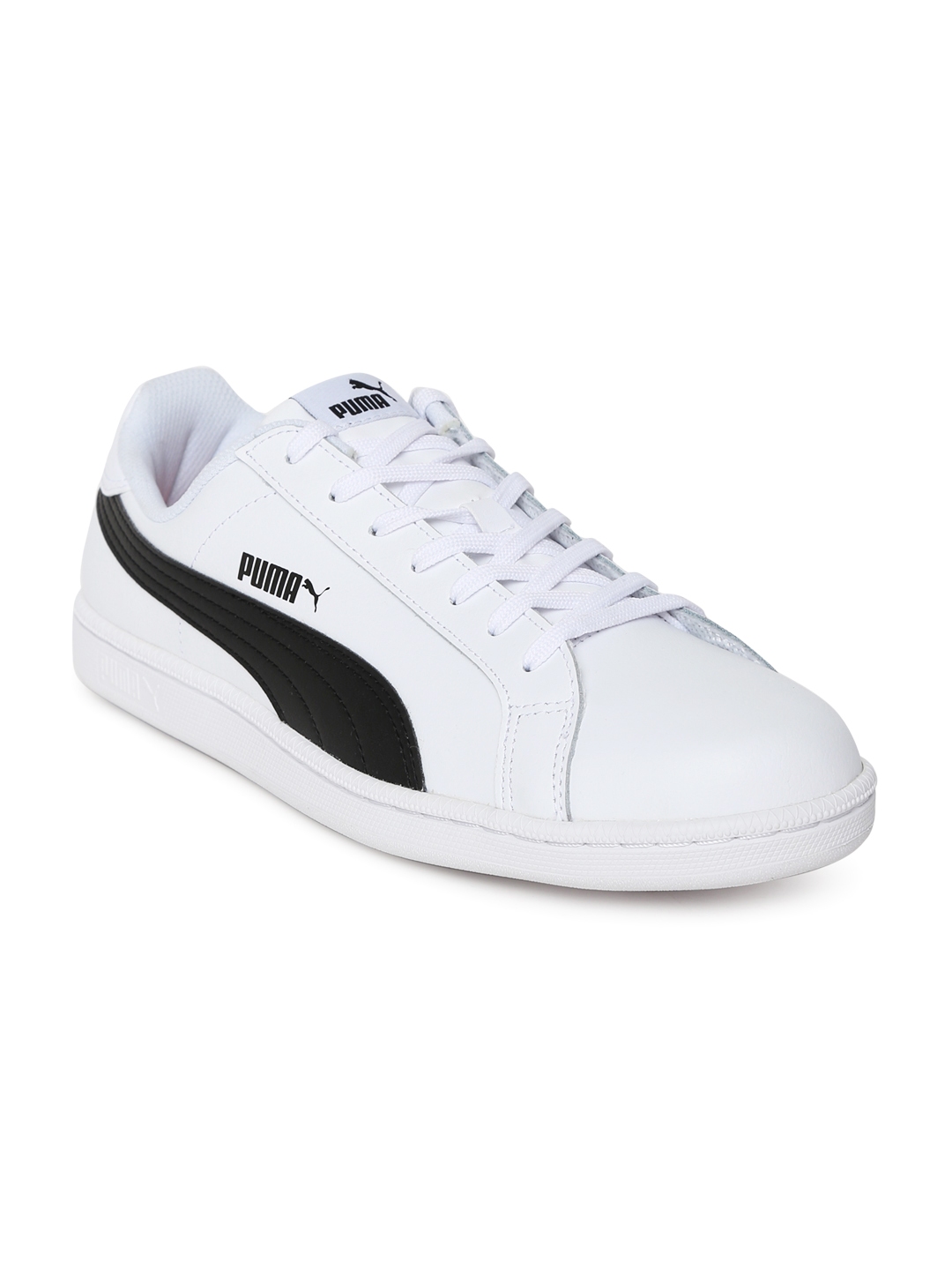 puma smash platform l white casual sneakers