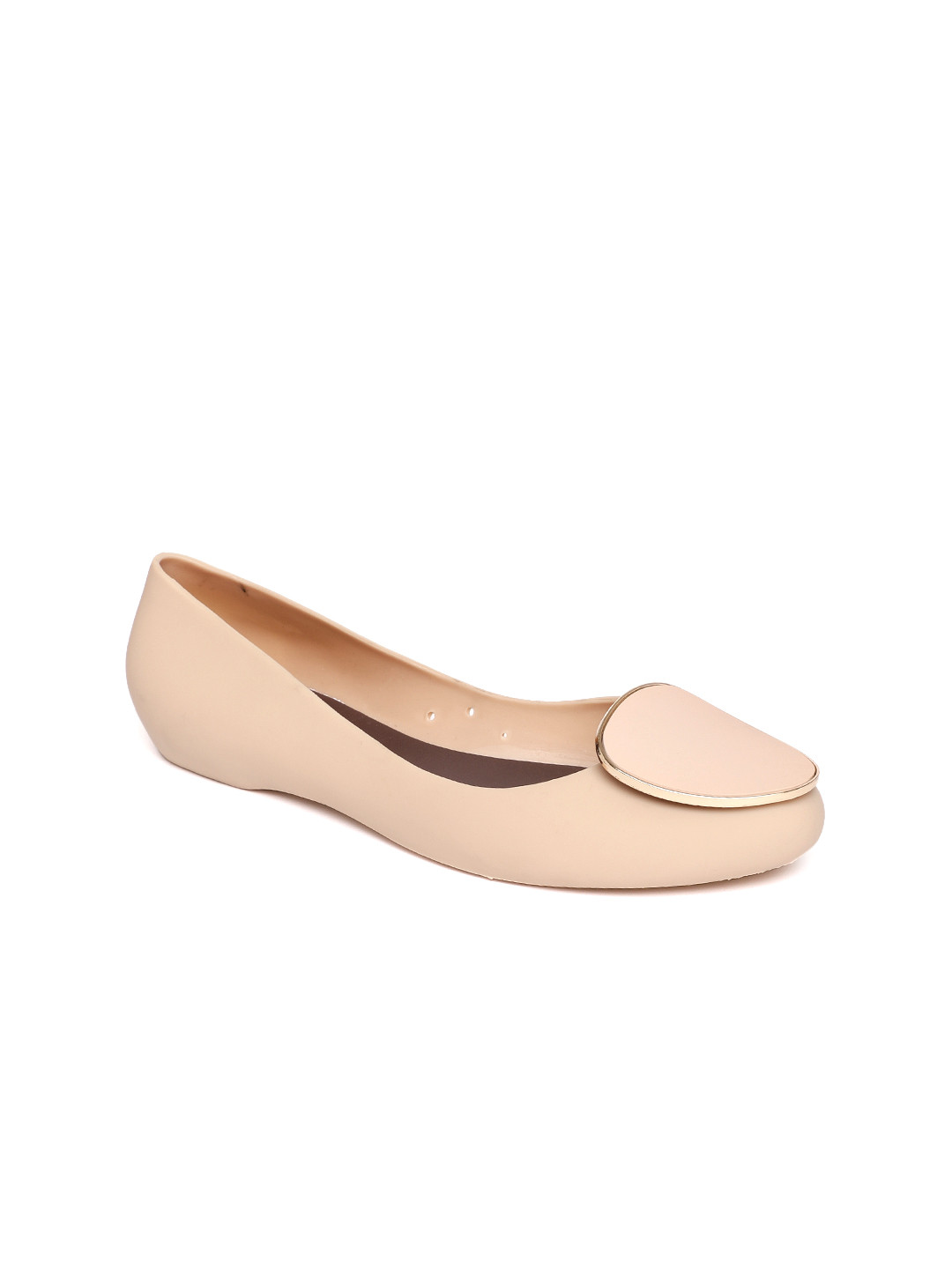 Tresmode Flachain Beige Women's Dress Flats