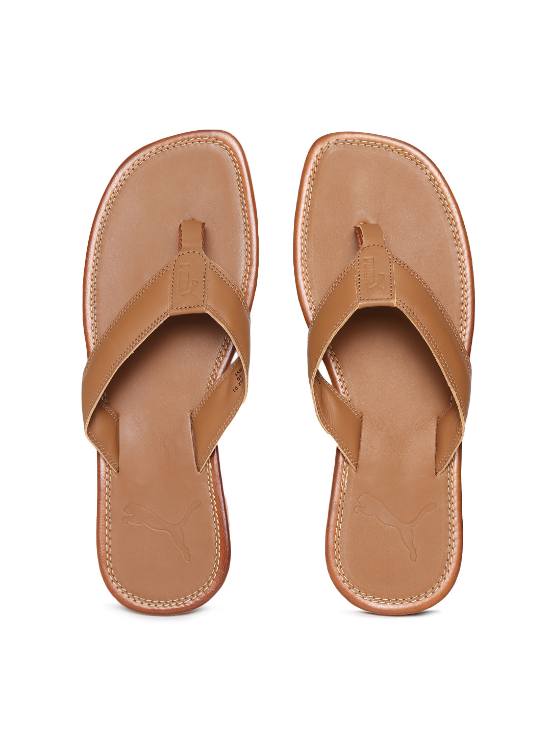 Buy Puma Men Brown Stan 2 Leather Sandals Sandals for Men 6700391