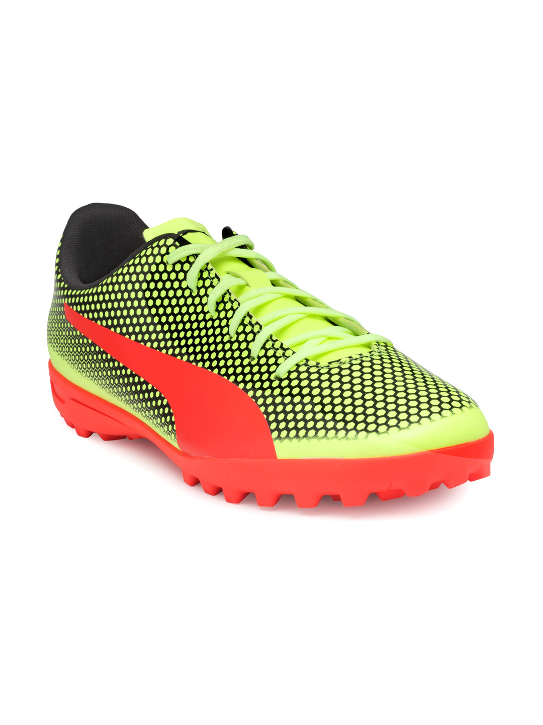 Buy Puma Men Lime Green Spirit Training Team Football Shoes Sports