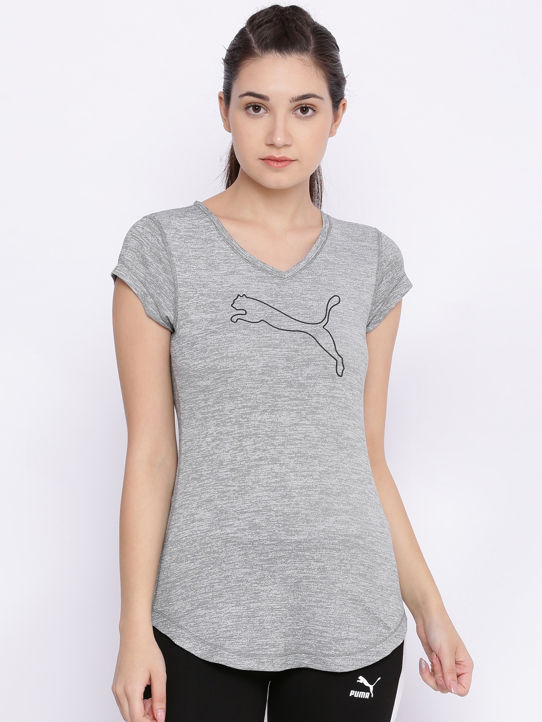 v neck tops myntra