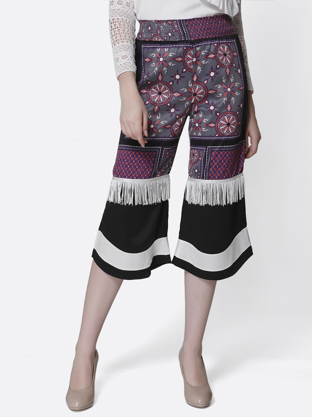 parallel trousers with top
