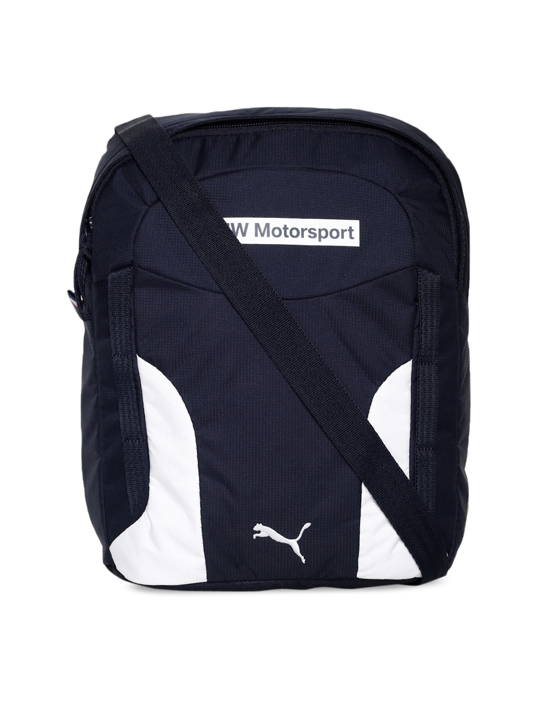 Buy Puma Navy Blue Solid Messenger Bag Messenger Bag for Unisex