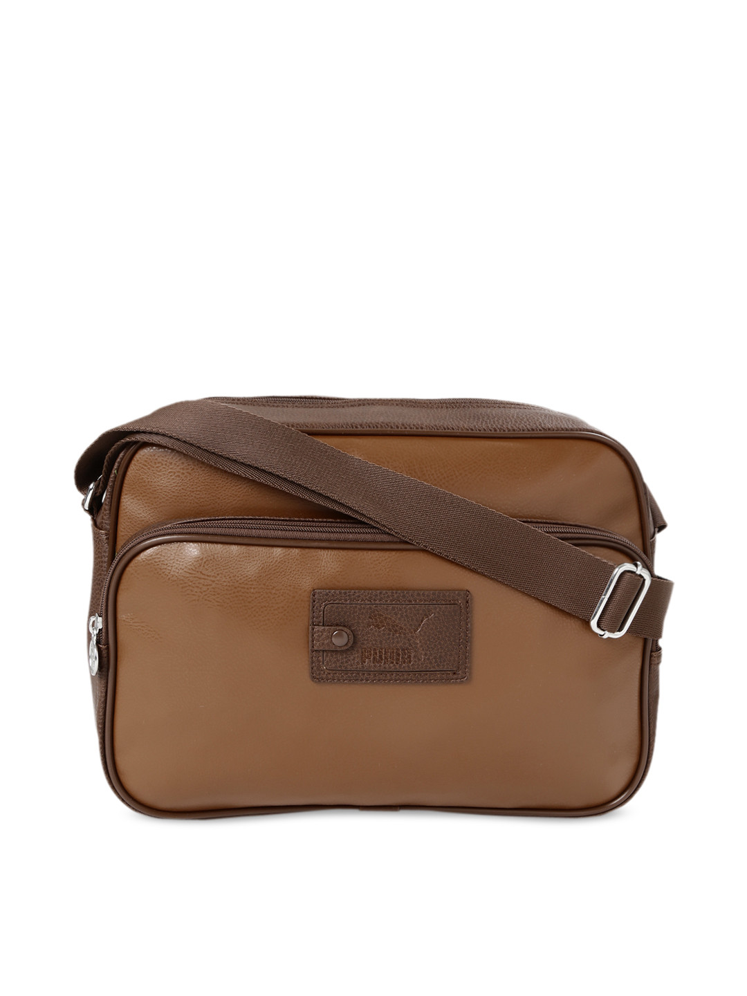 Buy Puma Brown Solid Messenger Bag Messenger Bag for Women 6740759