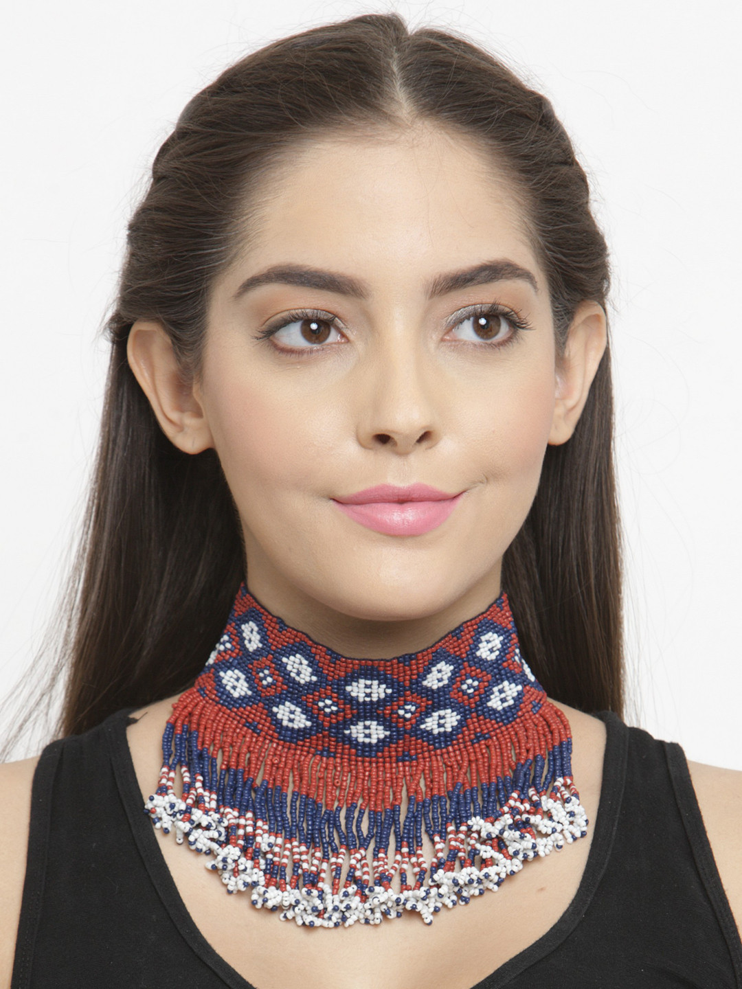 Maroon choker clearance