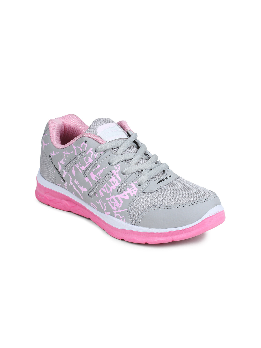 Buy Columbus Women Grey Running Shoes Sports Shoes for Women 6743113