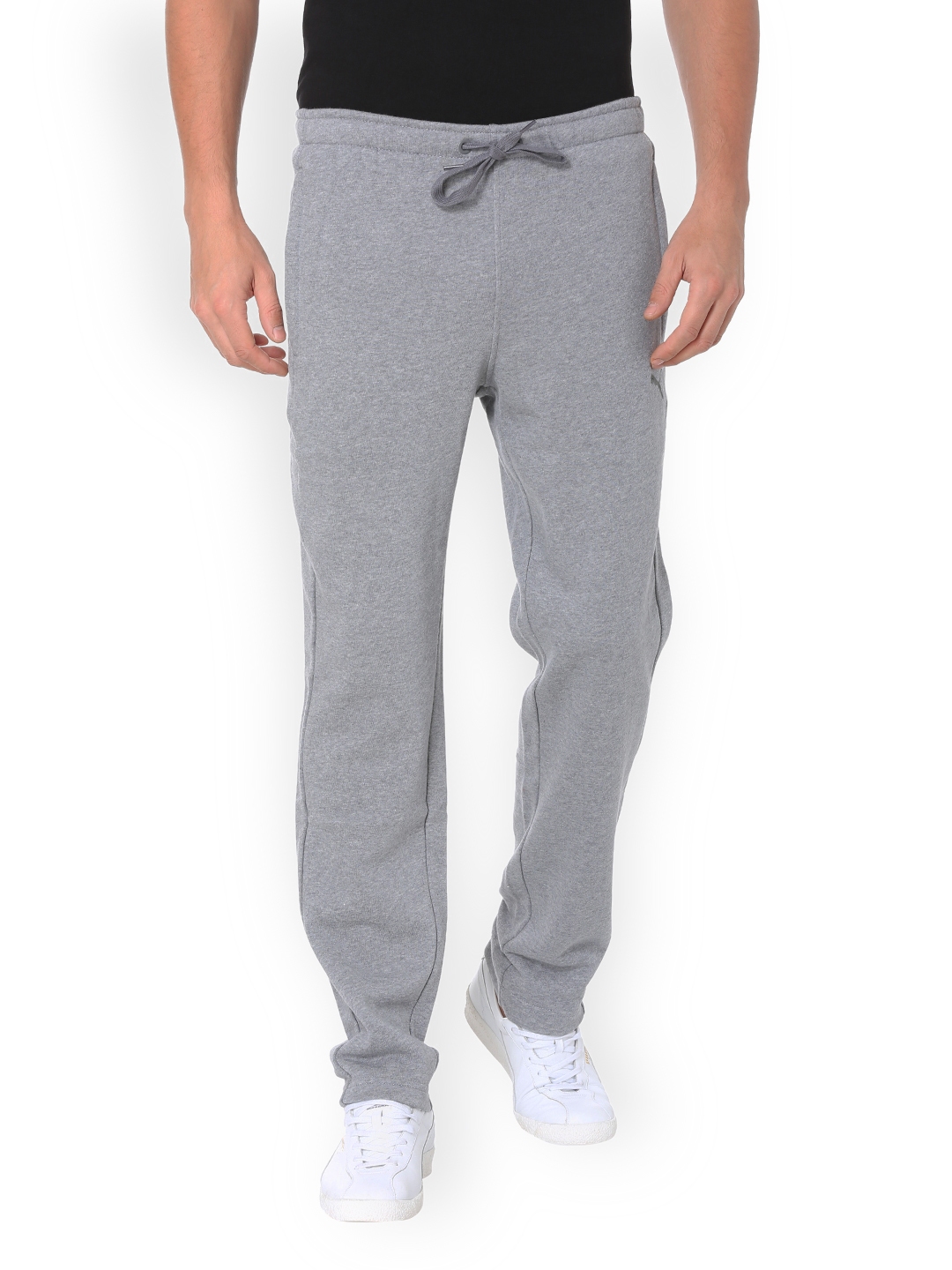 puma track pants grey