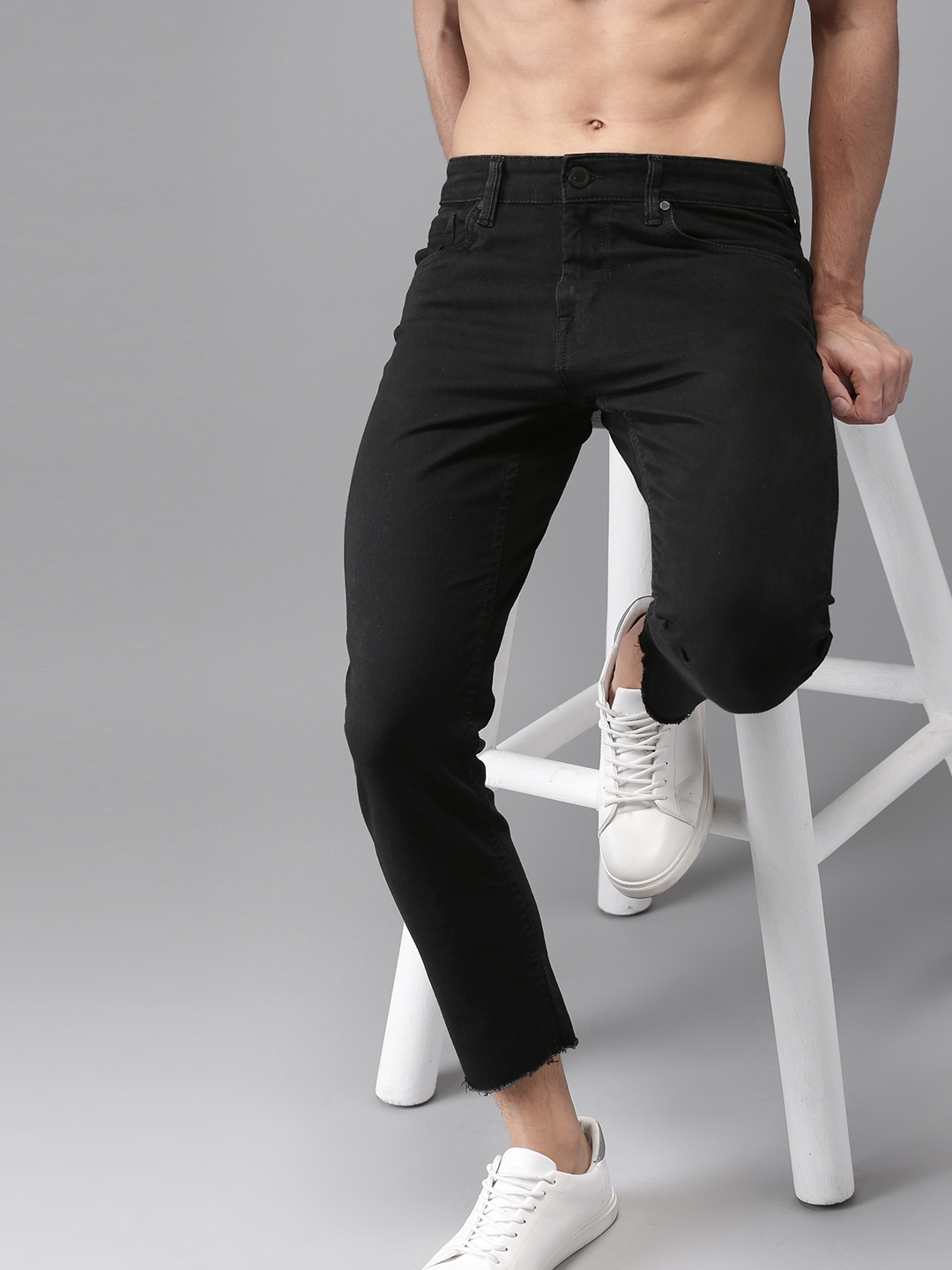 high rise jeans men
