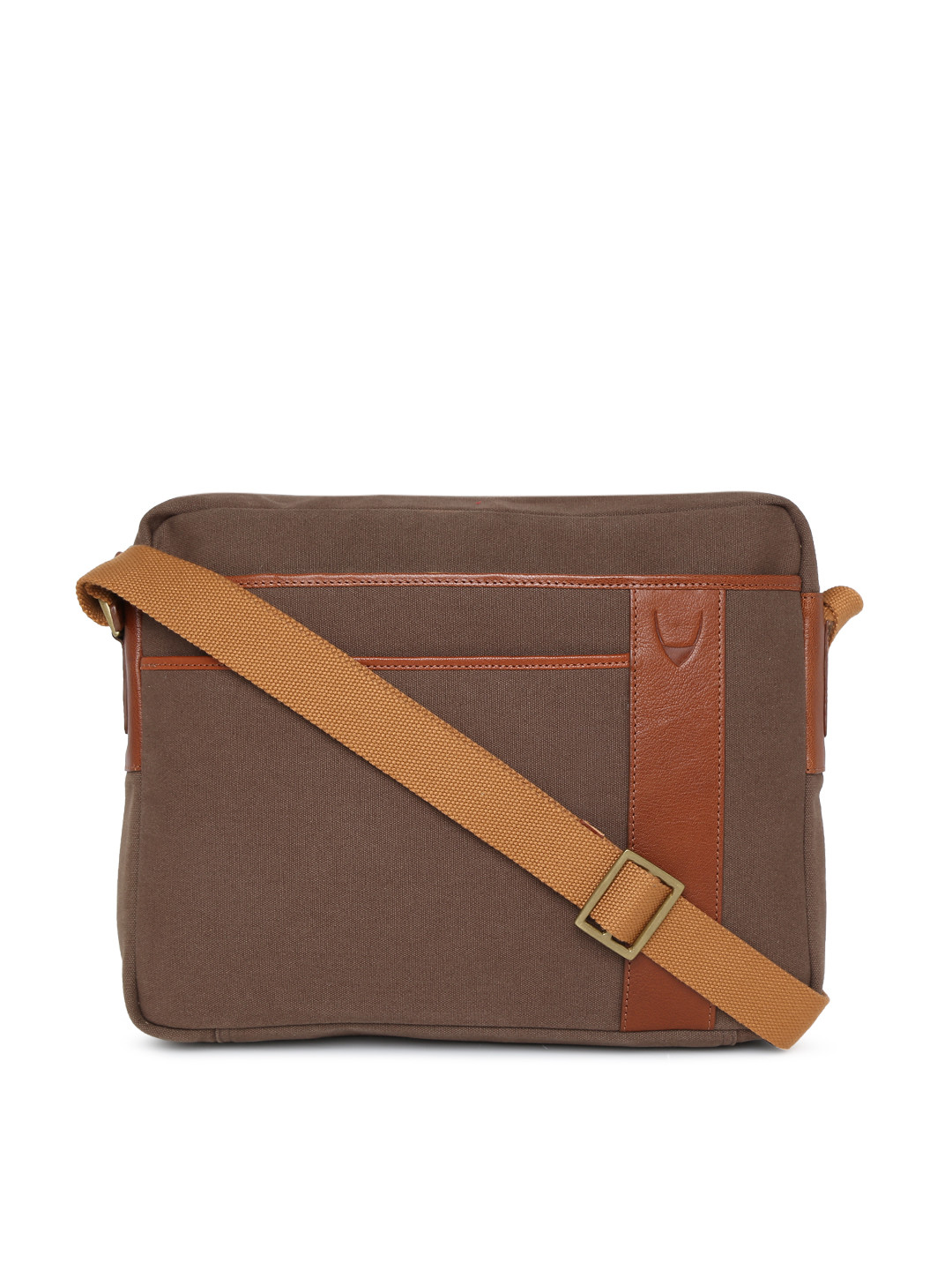 Buy Hidesign Men Brown Solid Messenger Bag Messenger Bag for Men
