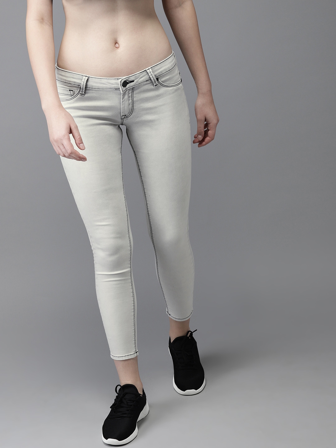 women's jeans jeggings on myntra