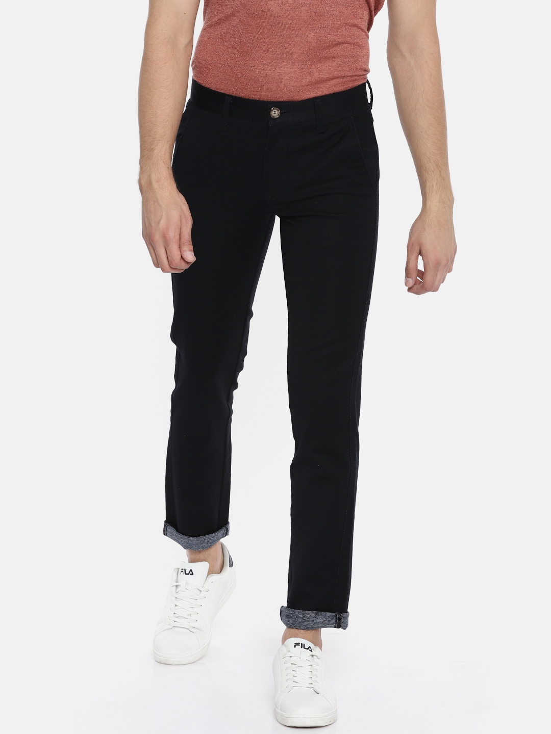 Buy Killer Navy Blue Regular Trouser - Trousers for Men 6793780 | Myntra