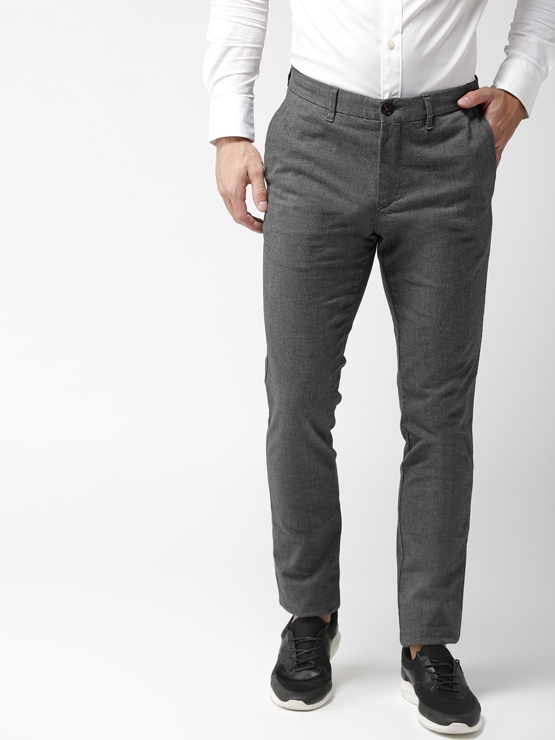 tommy hilfiger grey chinos