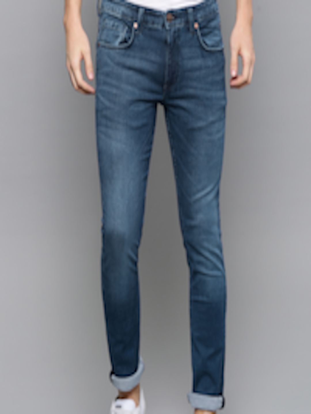 Buy Louis Philippe Jeans Men Blue Slim Fit Low Rise Jeans - Jeans for ...