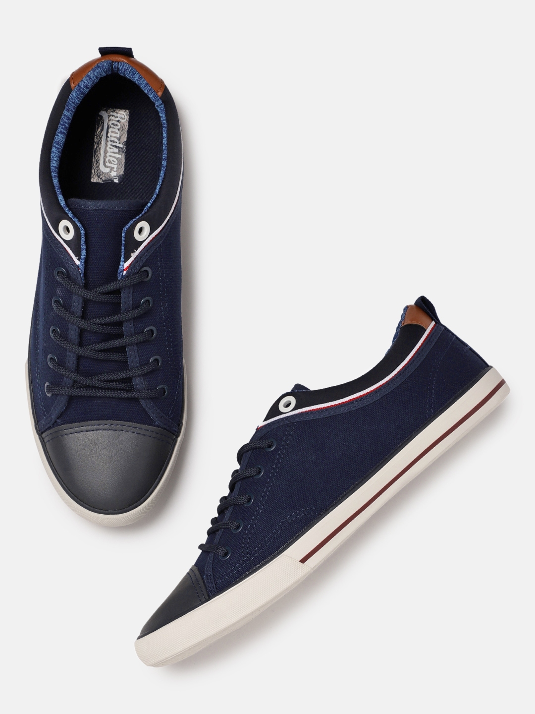 men's navy blue sneakers