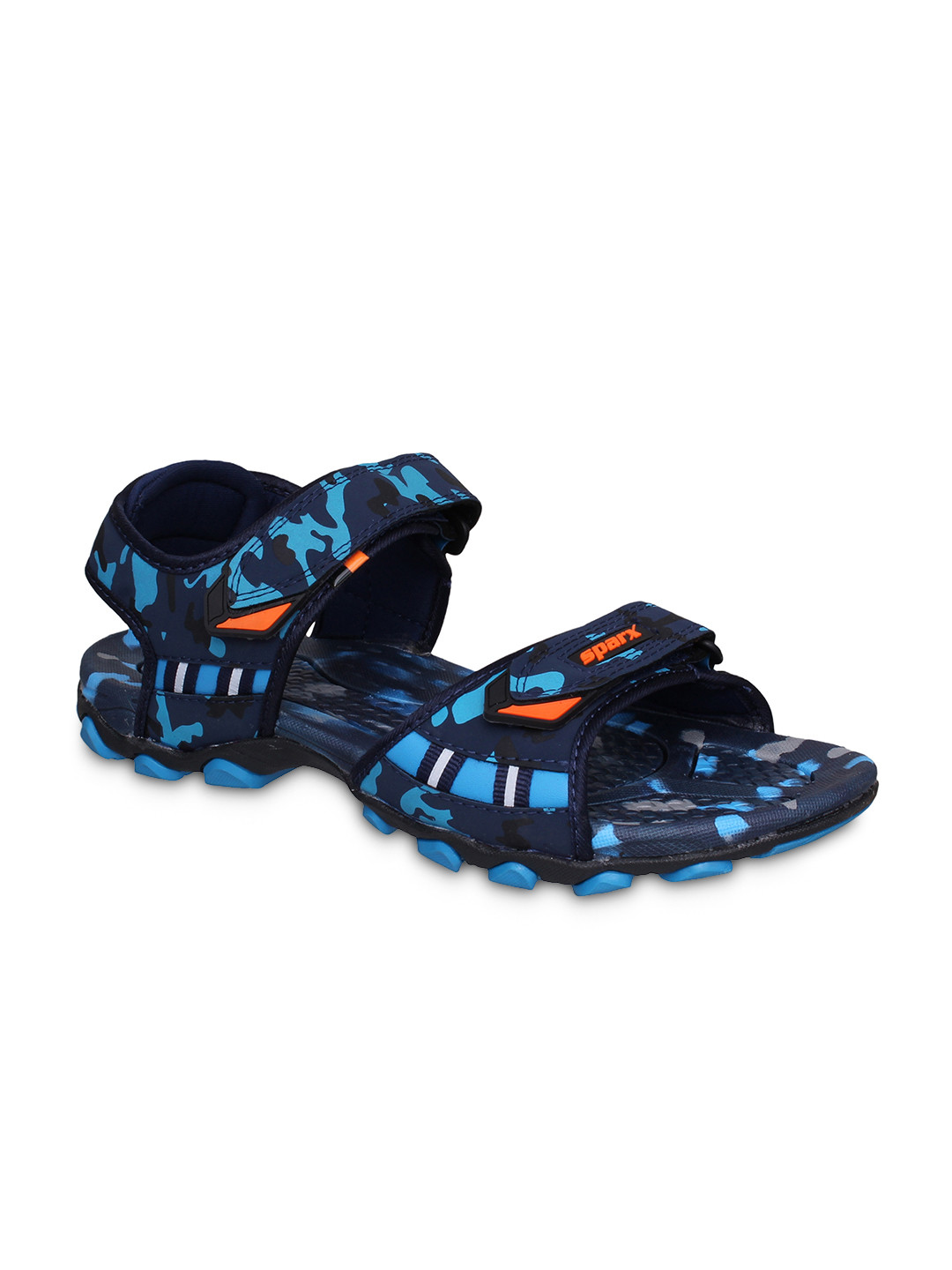 Buy Sparx Men Blue Camouflage Sports Sandals Sports Sandals for Men