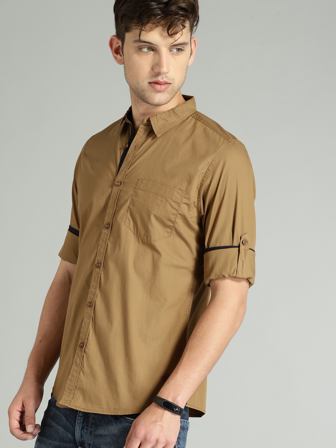 roadster khaki shirt