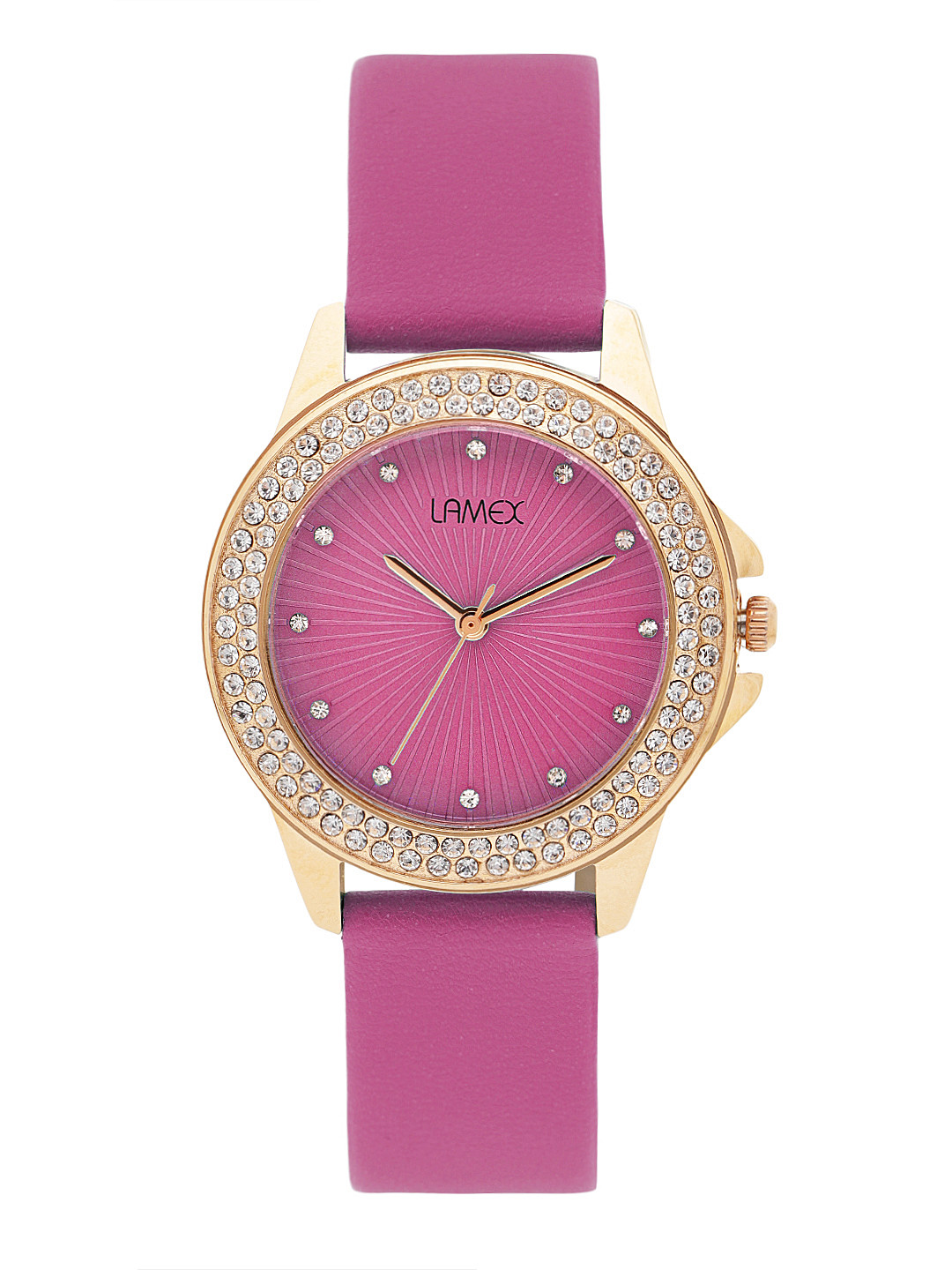 Buy LAMEX Women Pink Analogue Watch ACCURATDLX 8586 Watches for Women 6812010 Myntra