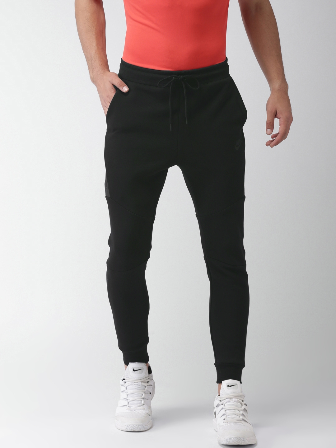 mens black joggers nike