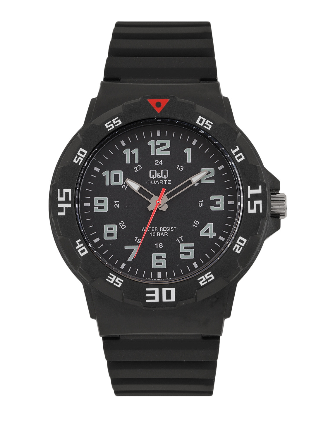Buy Q&Q Unisex Black Analogue Watch VR18J001Y Watches for Unisex