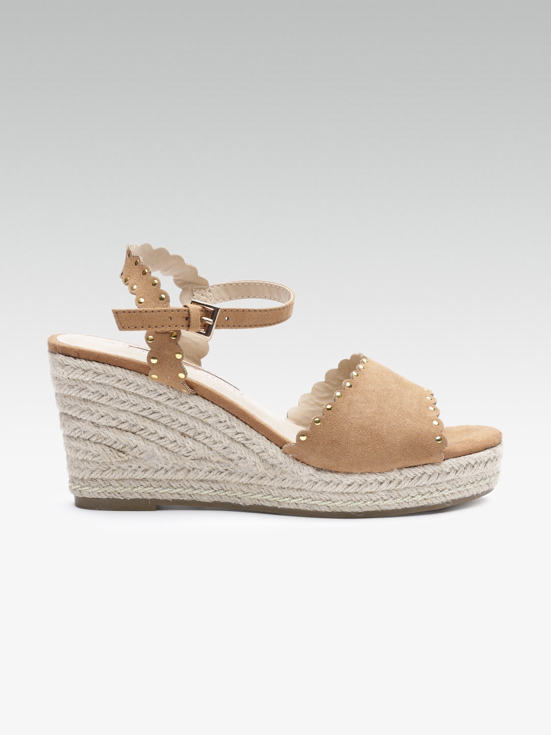 dorothy perkins tan wedges
