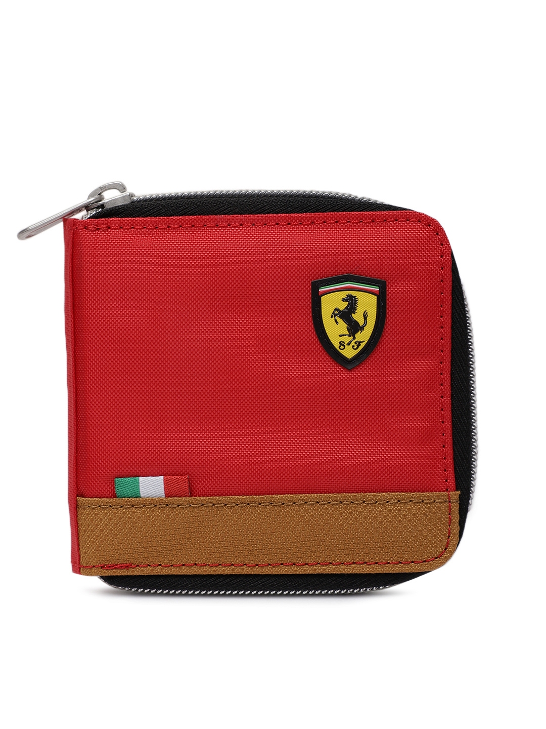Buy Puma Men Red Solid Zip Around Wallet - Wallets for Men 6817222 | Myntra