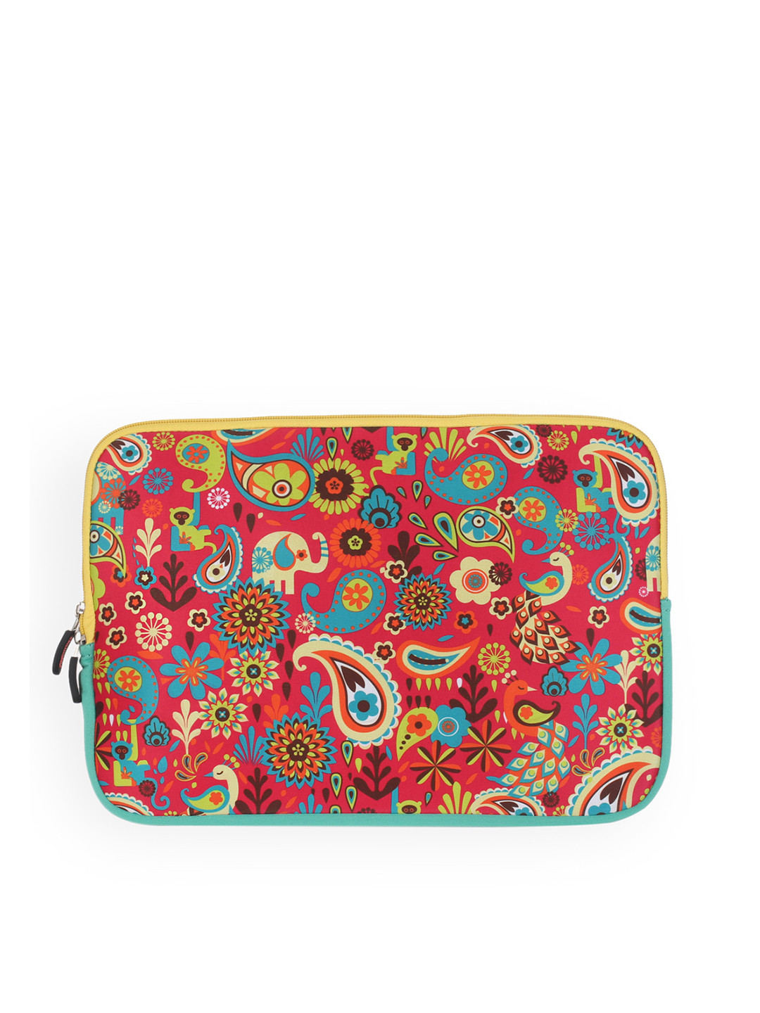Buy Chumbak Unisex Multicoloured Printed Laptop Sleeve Laptop Bag for