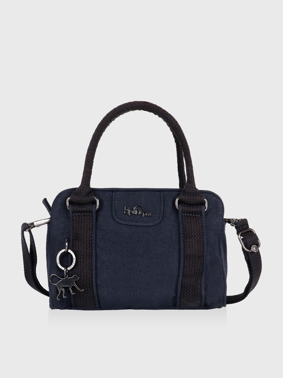 Buy Kipling Navy Blue Solid Handheld Bag Handbags for Women 6826172