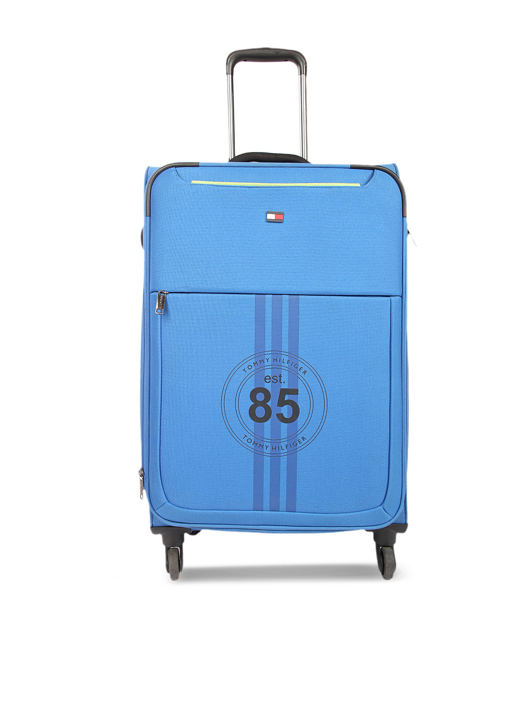 Buy Tommy Hilfiger Unisex Blue Medium Trolley Bag Trolley Bag for