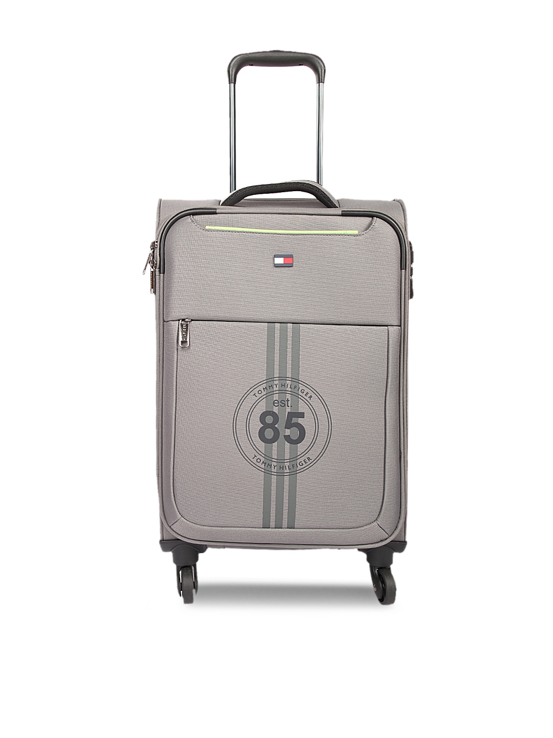 Buy Tommy Hilfiger Unisex Grey Cabin Trolley Bag Trolley Bag for