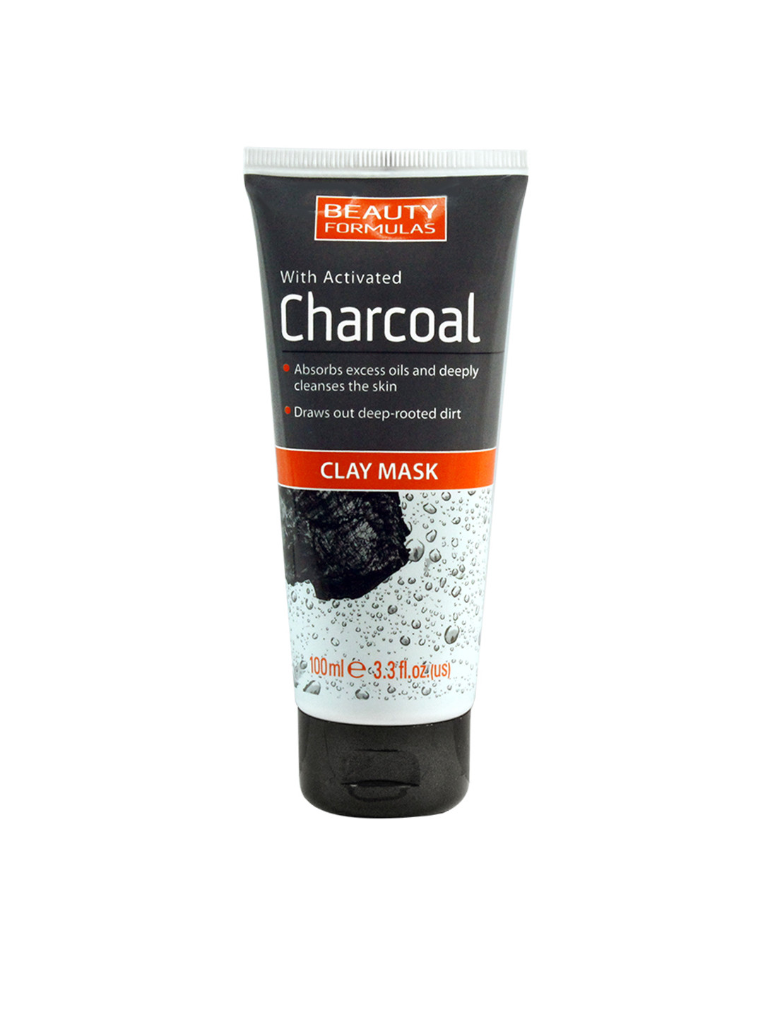 Buy BEAUTY FORMULAS Unisex Charcoal Clay Mask 100 Ml Mask And Peel