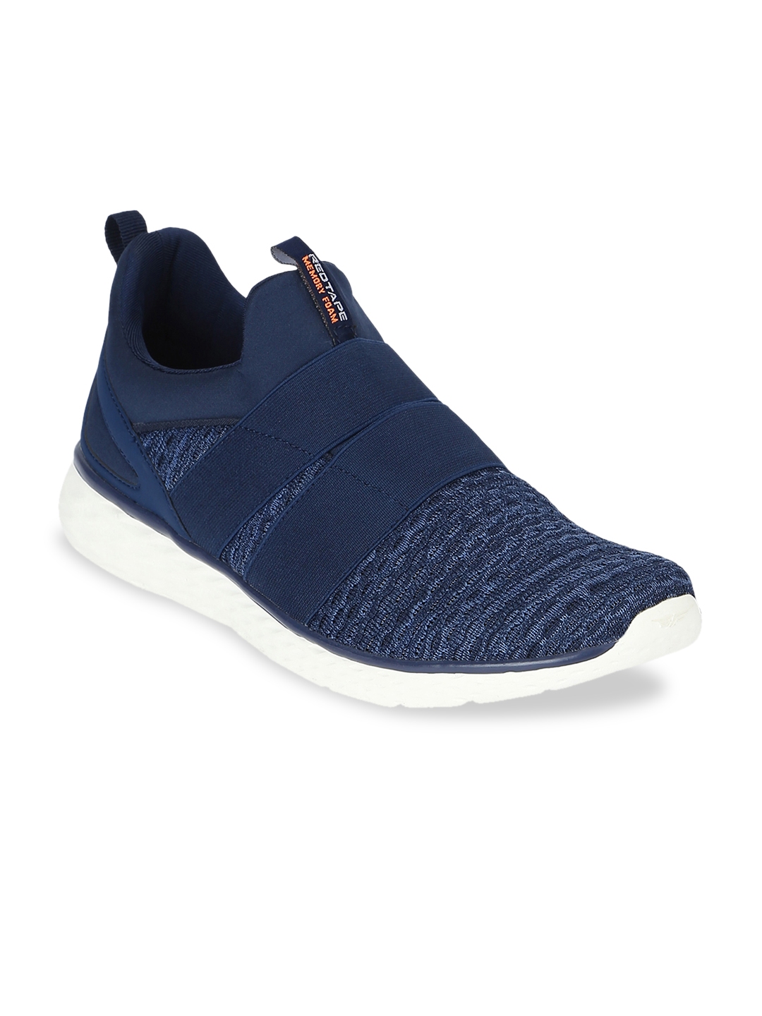 Red tape men blue walking shoes outlet