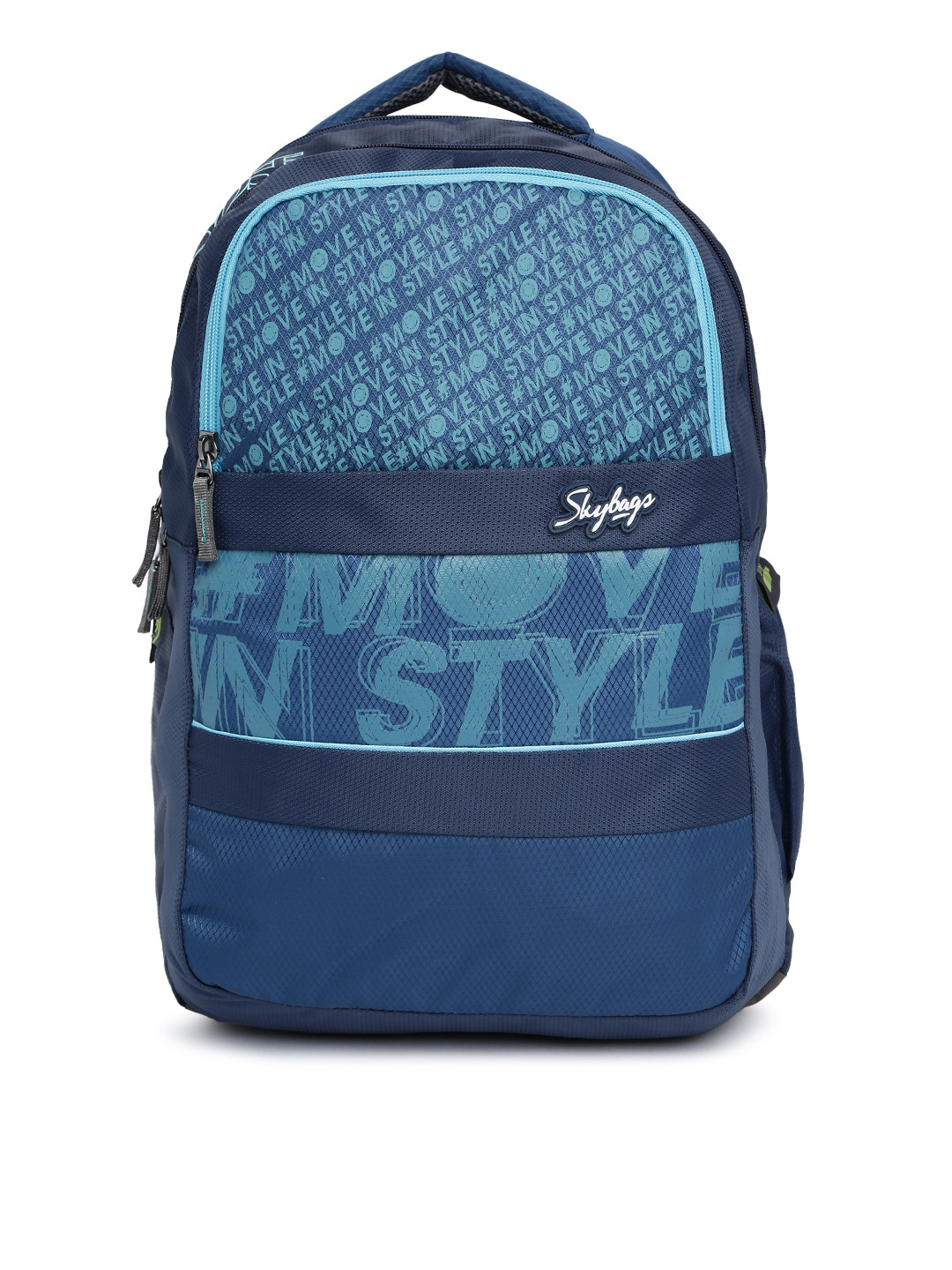 Buy Skybags Unisex Blue Printed Laptop Backpack Backpacks for Unisex 6838998 Myntra