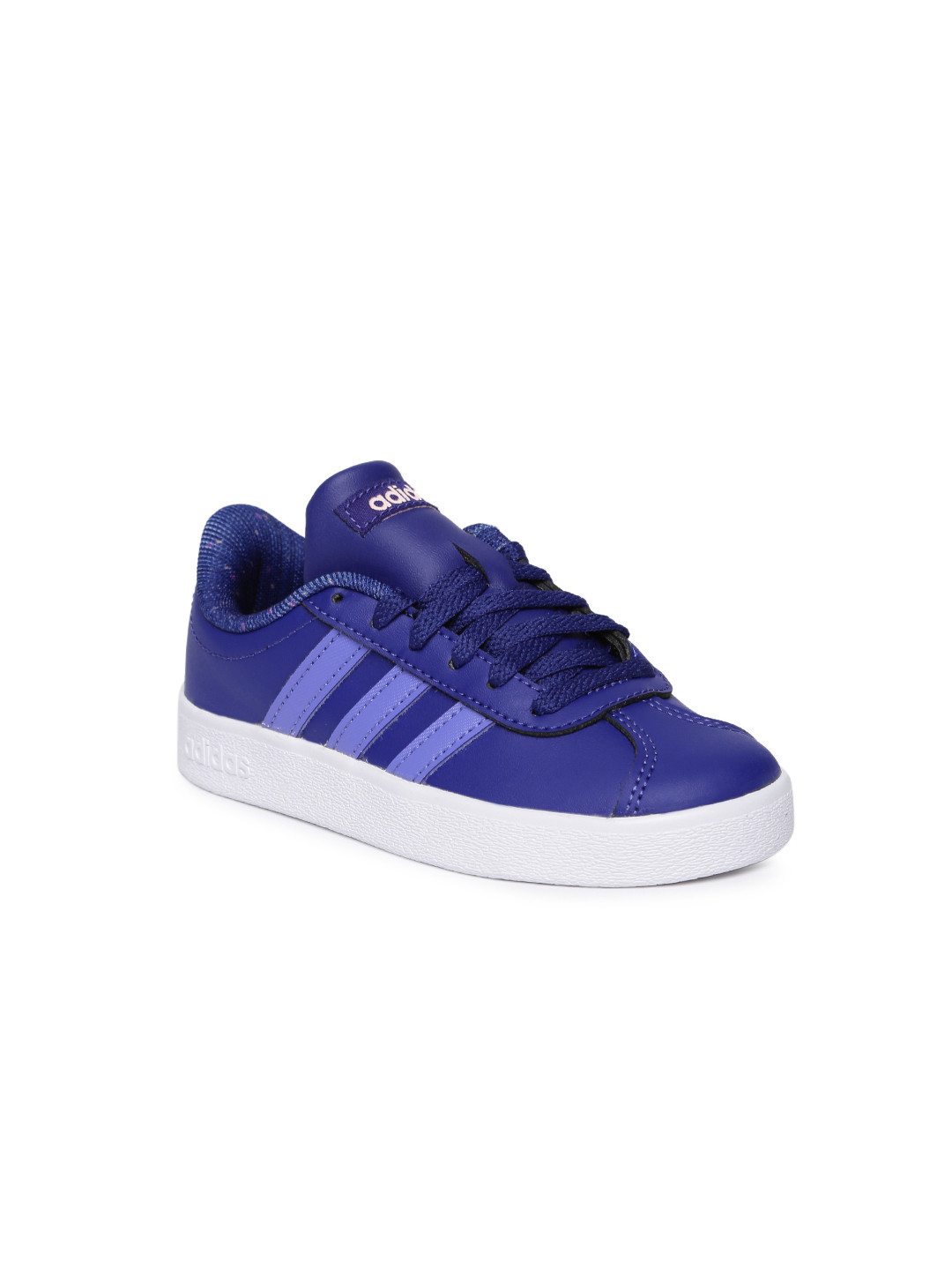 Buy ADIDAS Kids Blue VL COURT 2.0 K Tennis Shoes - Casual Shoes for Unisex Kids 6841594 | Myntra