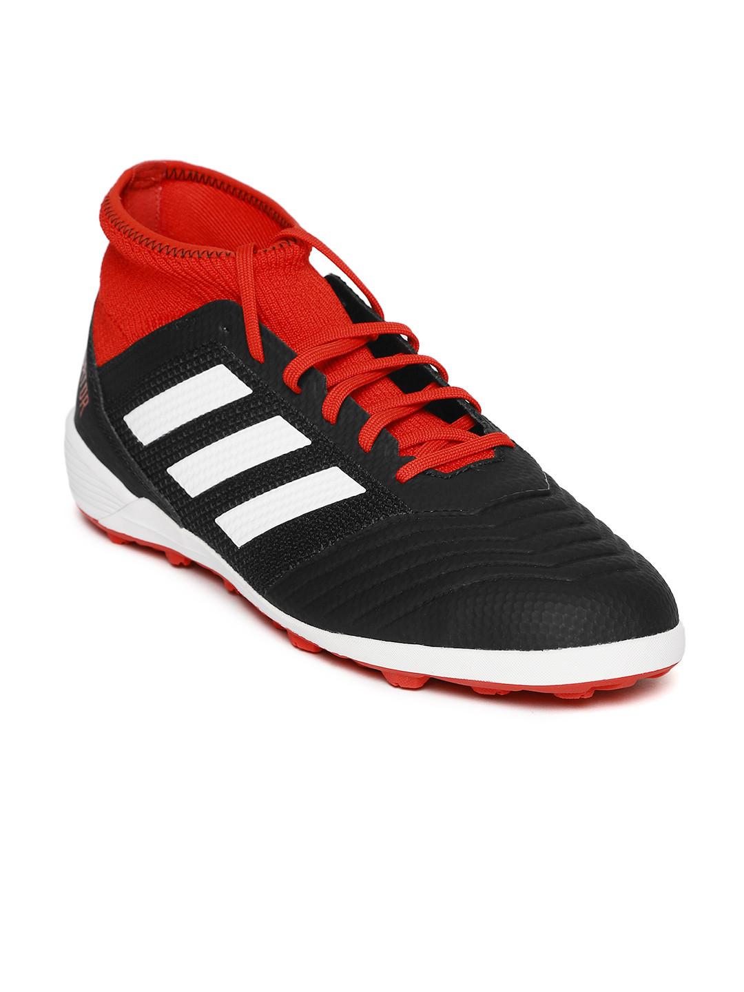 Buy ADIDAS Men Black Textile Mid Top Football Shoes Sports Shoes for