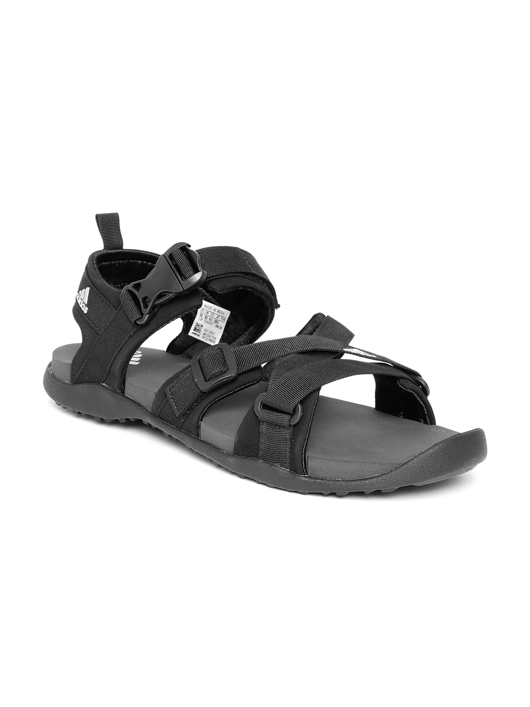 Buy ADIDAS Men Black Gladi Sports Sandals - Sports Sandals for Men 6842353 | Myntra