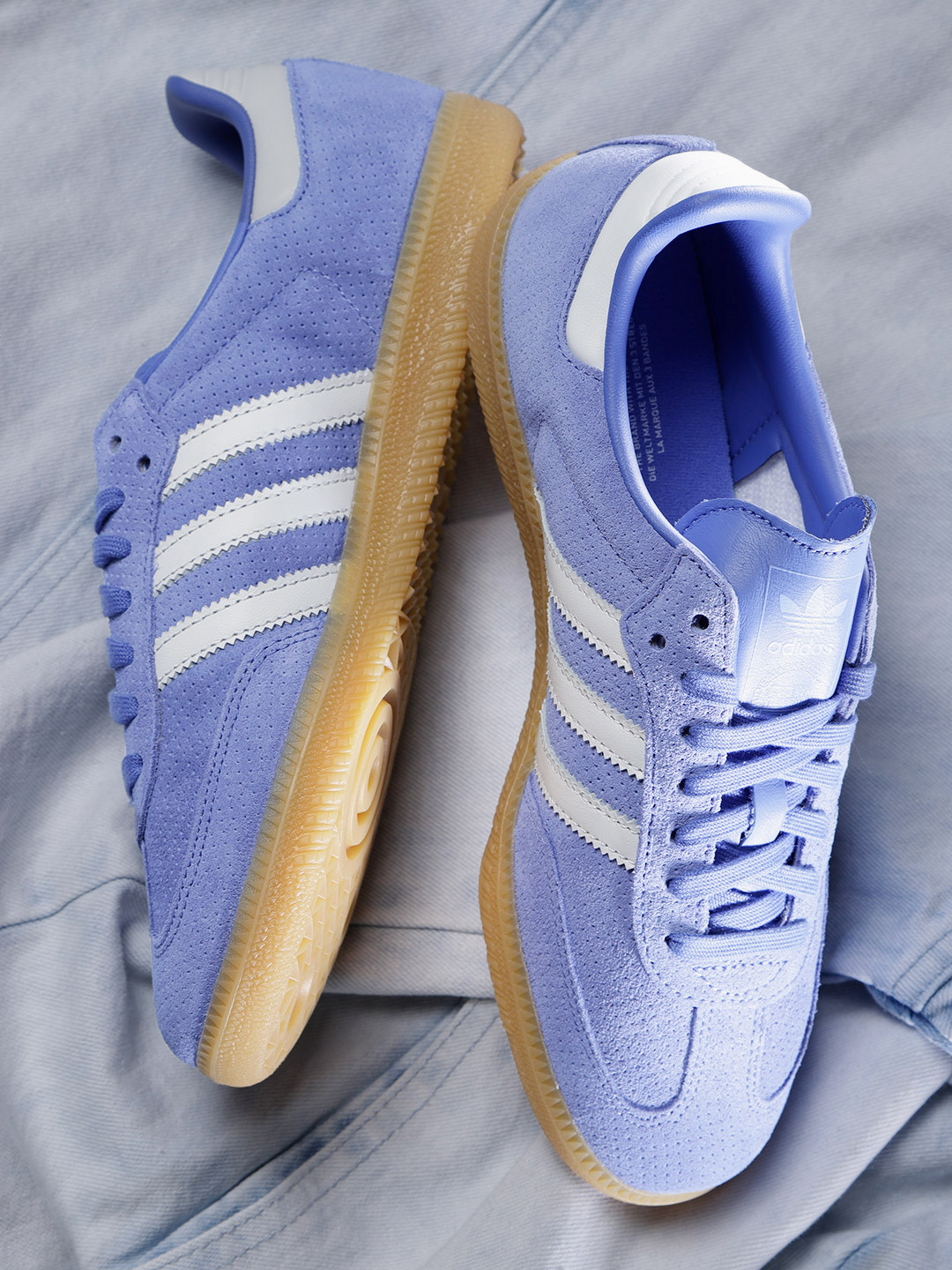 Buy ADIDAS Originals Women Blue Samba OG Leather Sneakers - Casual Shoes for Women 6842537 | Myntra