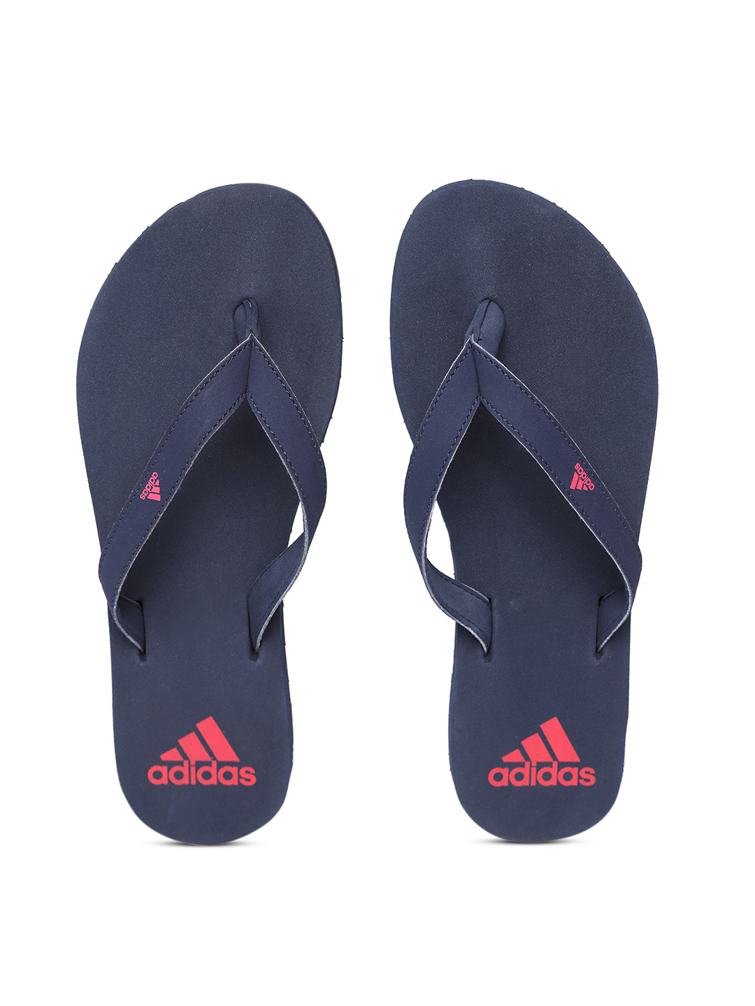 Buy ADIDAS Women Navy Blue EEZAY 2018 Solid Thong Flip Flops - Flip Flops for Women 6842601 | Myntra
