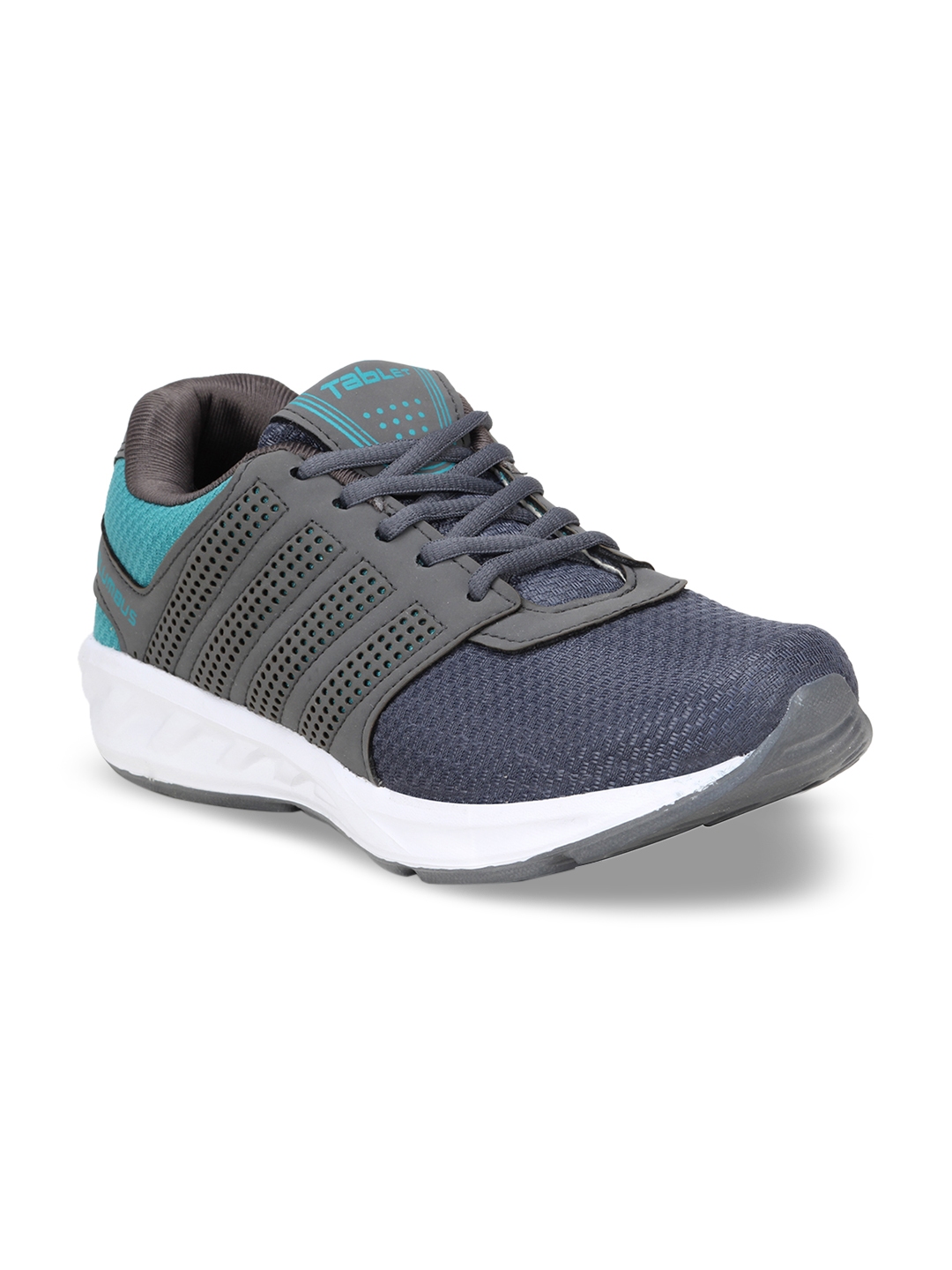 Buy Columbus Tb 335 Dgreyaqua Men Grey Running Shoes Sports Shoes For Men 6846248 Myntra 0273