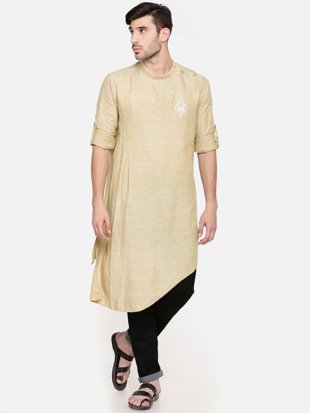 mens kurta in myntra