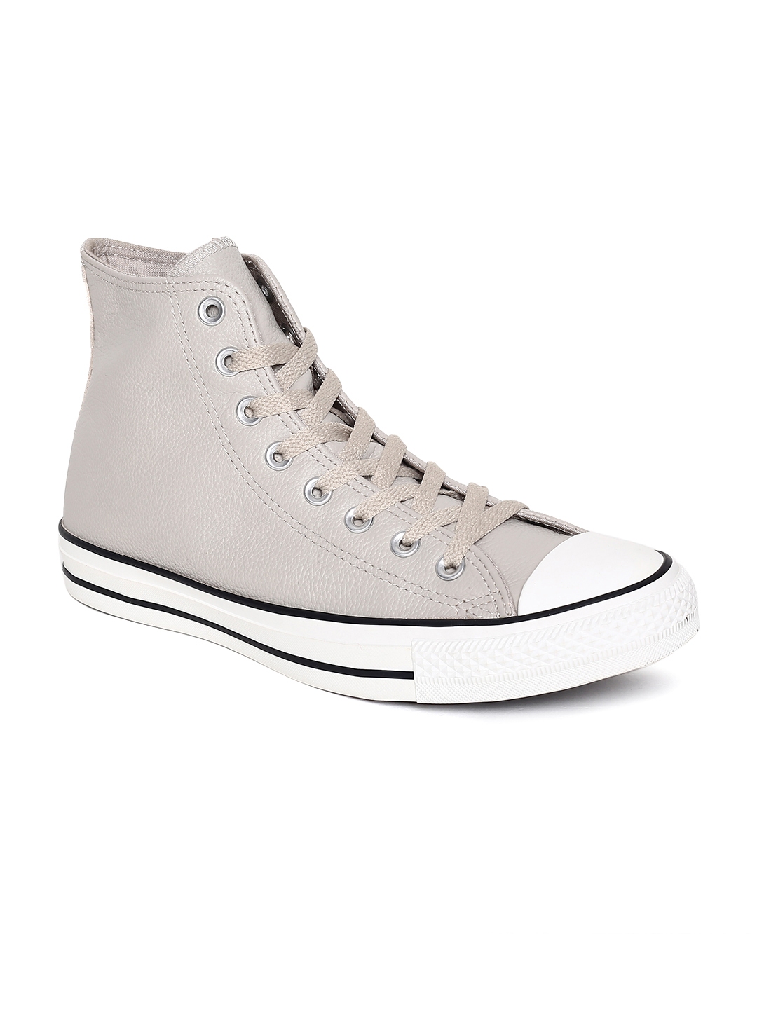 converse leather cream