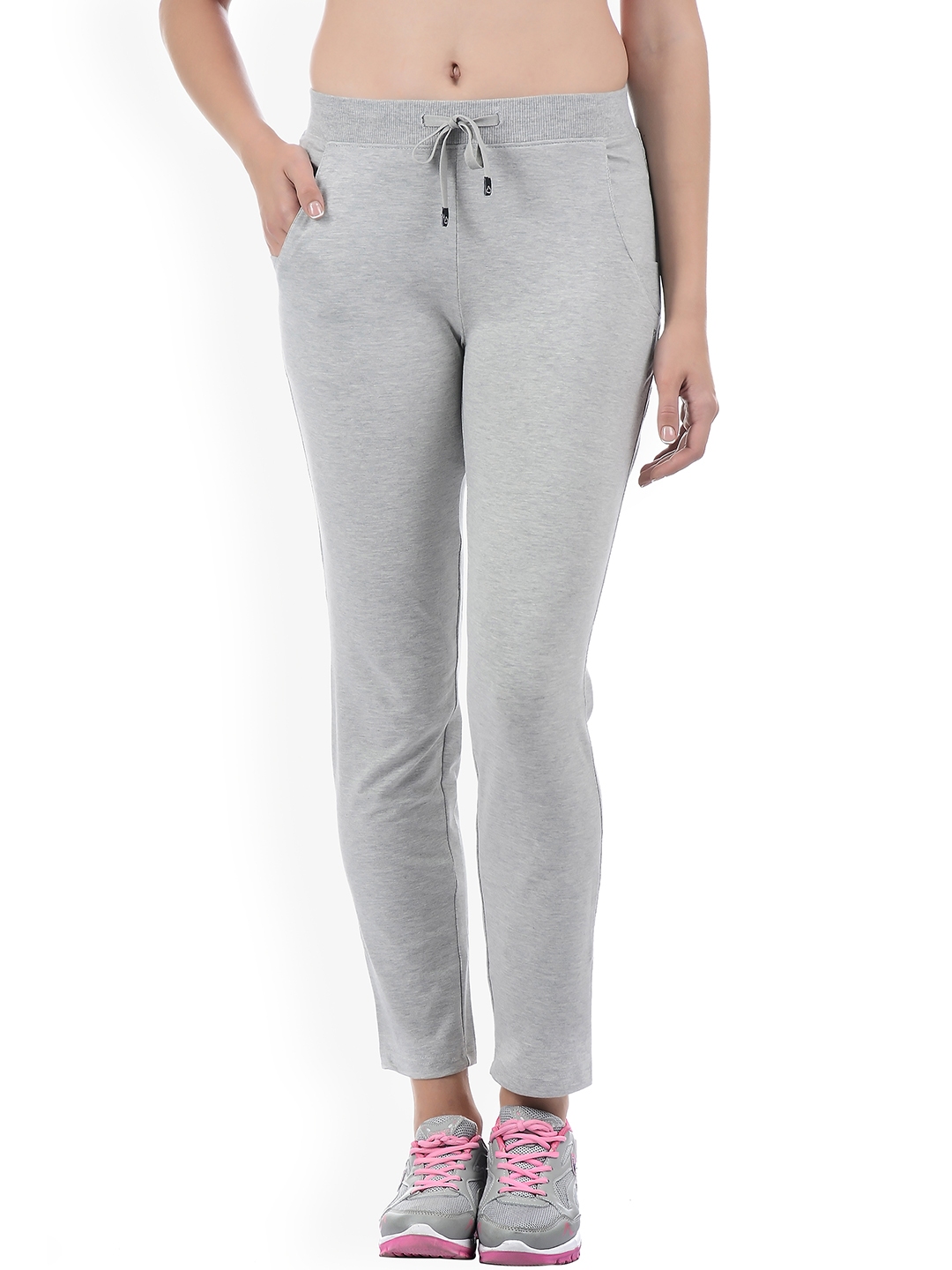 womens grey track pants